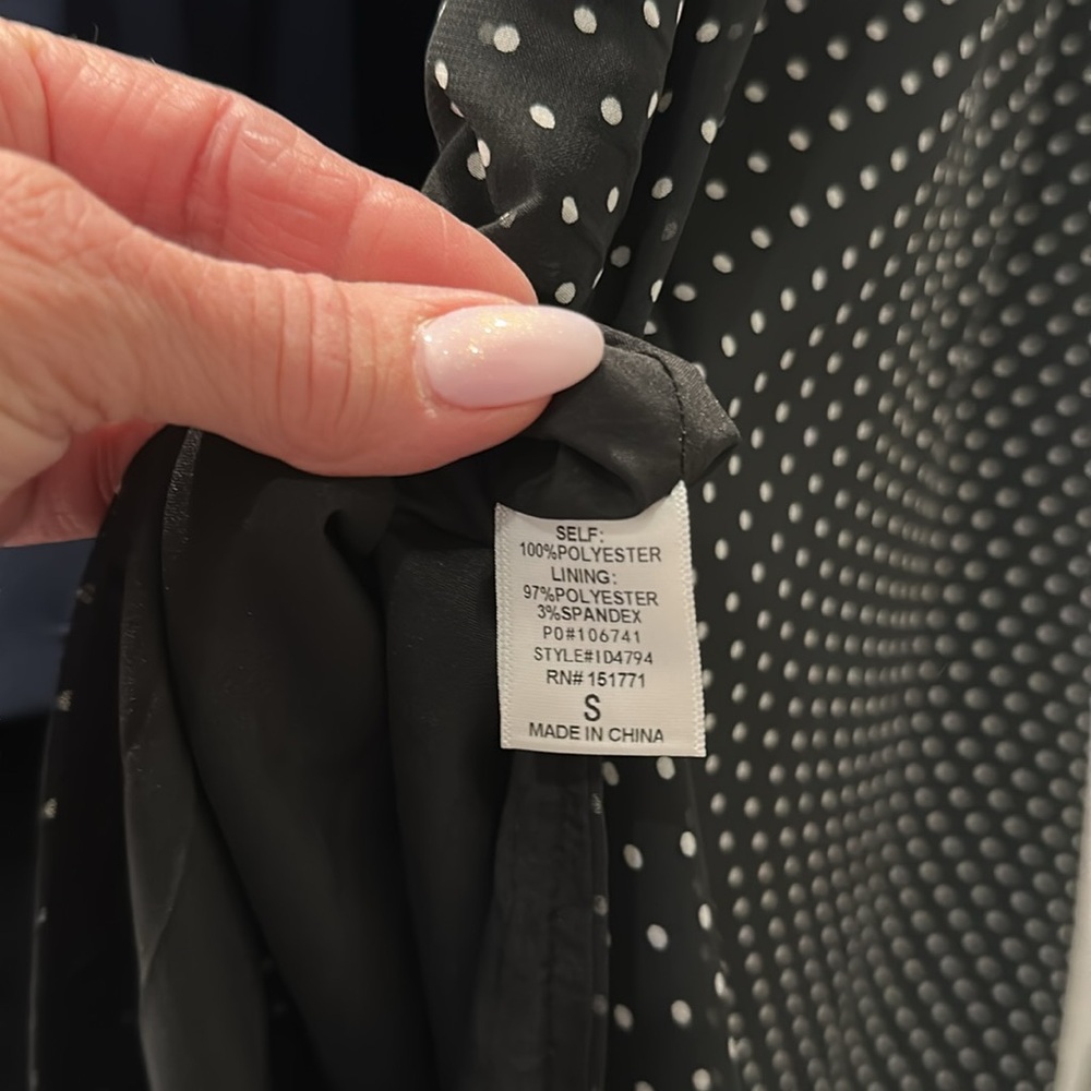 Women's Polka Dot Dress - Picture 5 of 5